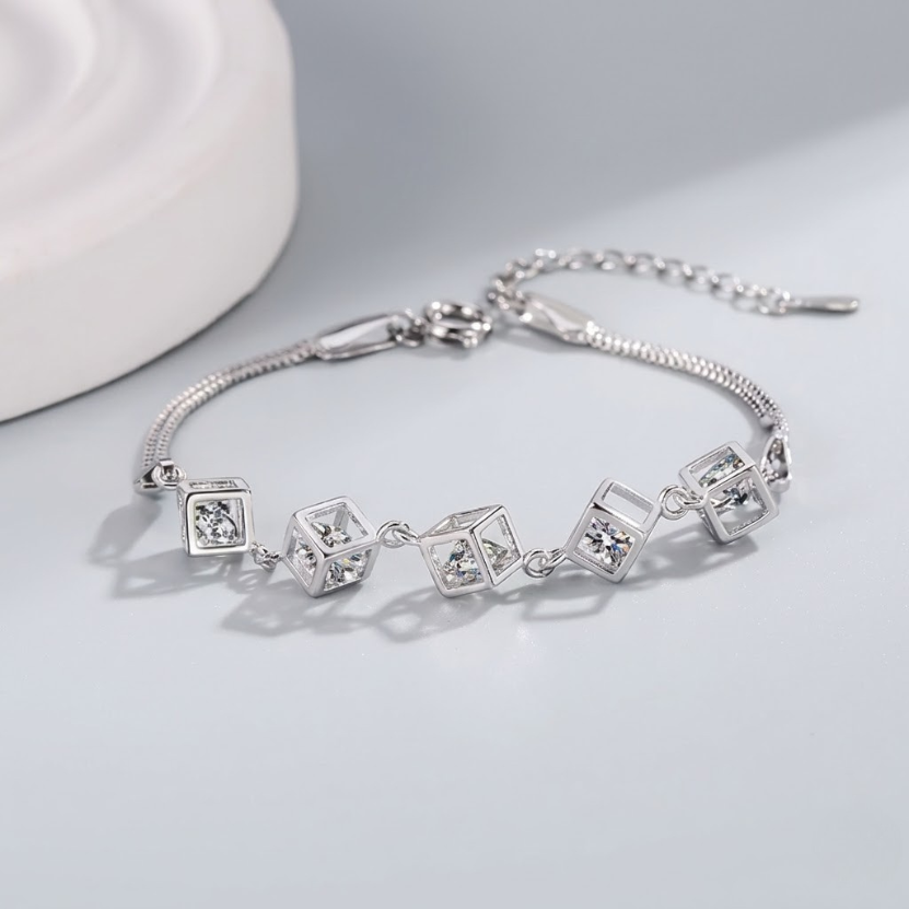 Whisper Cube Bracelet