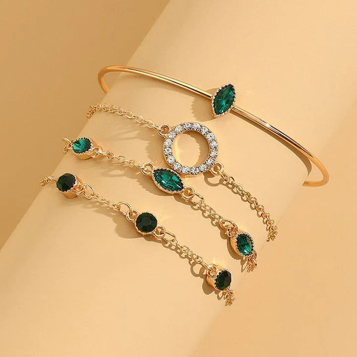 Radiant Bracelet Set of Four