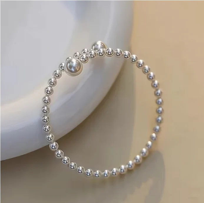 Serenity Adjustable Pearl Bracelet