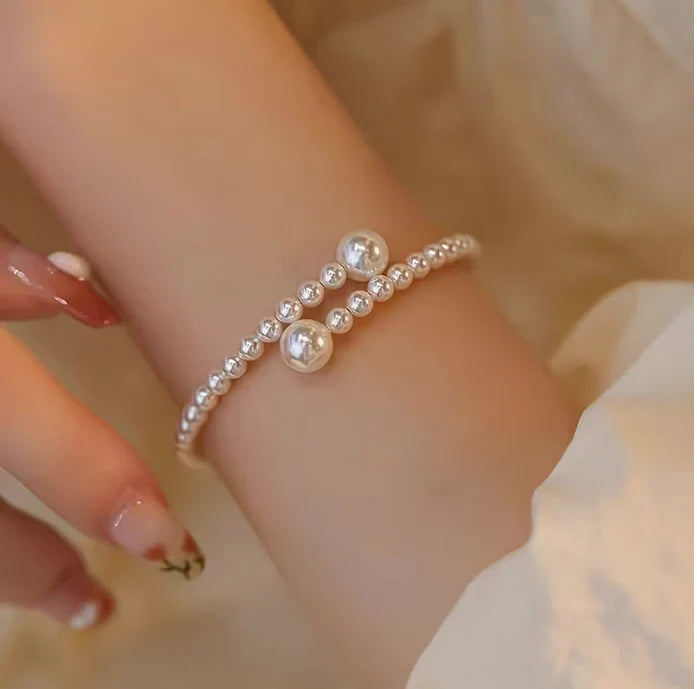 Pearlux Adjustable Pearl Bracelet